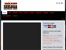 Tablet Screenshot of jobsiteequipment.com